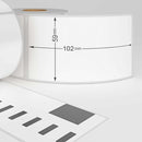 Dymo 1933088 Compatible Shipping Labels, 300 labels, 59 mm x 102 mm, Polypropolyne - White-Etiket Now