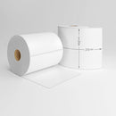 Zebra 800284-605 ECO compatible labels, 102 mm x 210 mm, 210 labels, 25 mm core, permanent - White-Etiket Now