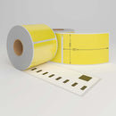 Dymo 99014 / S0722430 Compatible Labels, 54 mm x 101 mm, 220 Labels, permanent - Yellow-Etiket Now