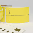 Dymo 99014 / S0722430 Compatible Labels, 54 mm x 101 mm, 220 Labels, permanent - Yellow-Etiket Now