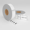 Dymo 11353 / S0722530 compatible labels, 13 mm x 25 mm, 1000 labels, permanent - White-Etiket Now