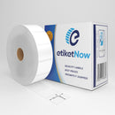 Zebra 800261-105 Compatible Labels, 32 mm x 25 mm, 2580 Labels, 25 mm Core, Permanent, White-Etiketnow