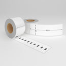 Dymo 99010 / S0722370 compatible labels, 130 labels, 28 mm x 89 mm, permanent - White-Etiket Now