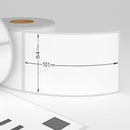 Dymo 99014 / S0722430 Compatible Labels, 54 mm x 101 mm, 220 Labels, permanent - White-Etiket Now