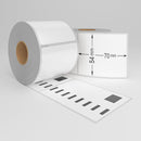 Dymo 99015 / S0722440 Compatible labels, 54 mm x 70 mm, 320 labels, permanent - White-Etiket Now