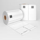 Brother DK-11240 Compatible Labels, 600 Labels, 102 mm x 51 mm, permanent - White-Etiket Now
