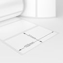 Brother DK-11240 Compatible Labels, 600 Labels, 102 mm x 51 mm, permanent - White-Etiket Now
