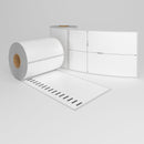 Dymo S0904980 compatible labels, 104 mm x 159 mm, 220 labels, permanent - White-Etiket Now